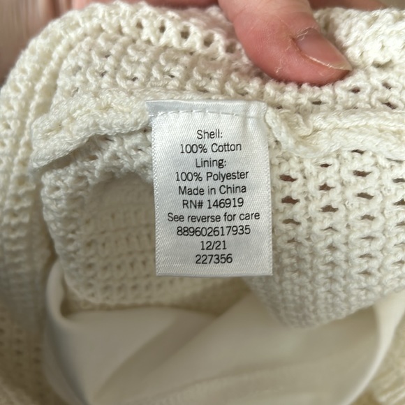 White Knit Skirt - Picture 5 of 5